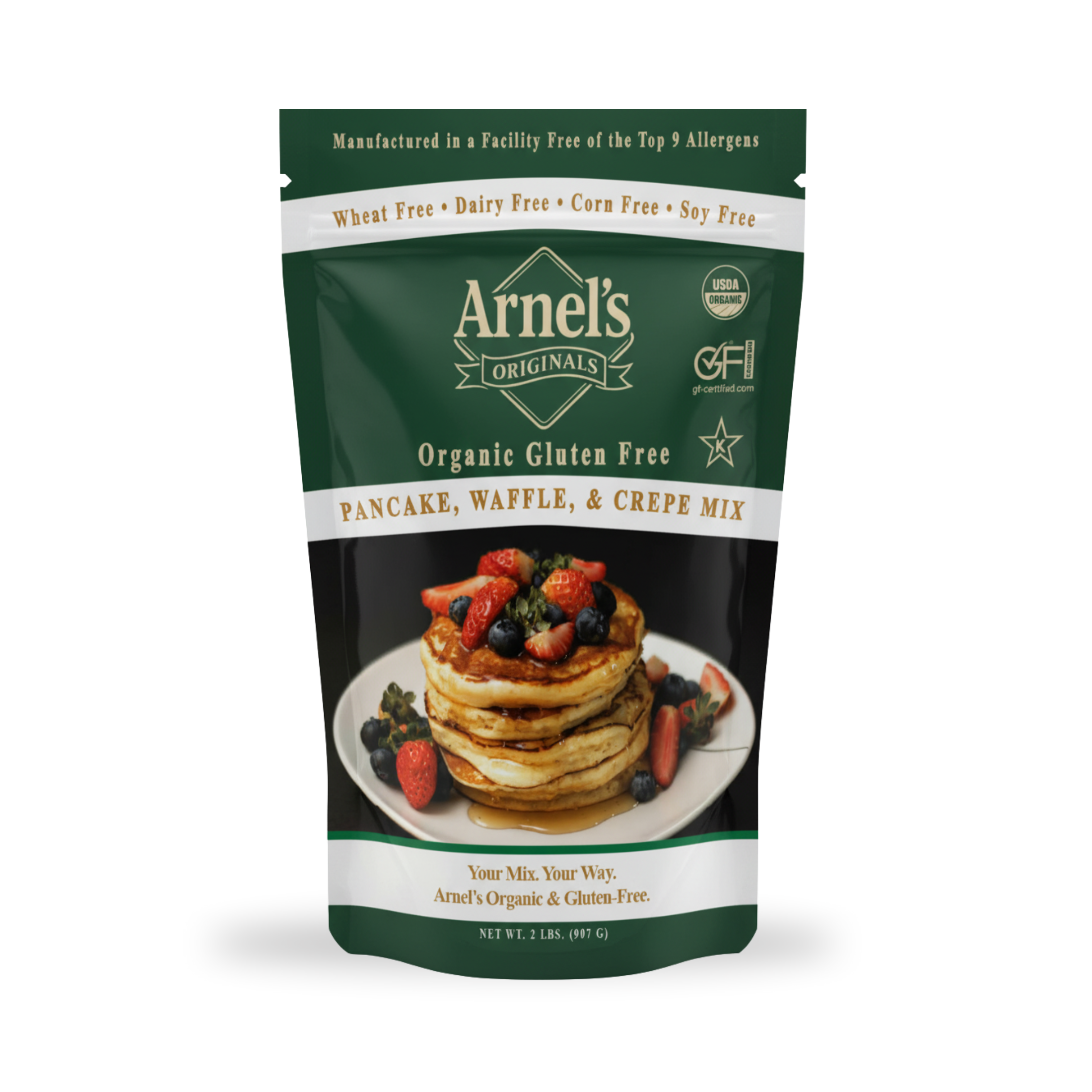 Organic Gluten Free Pancake Waffle Mix