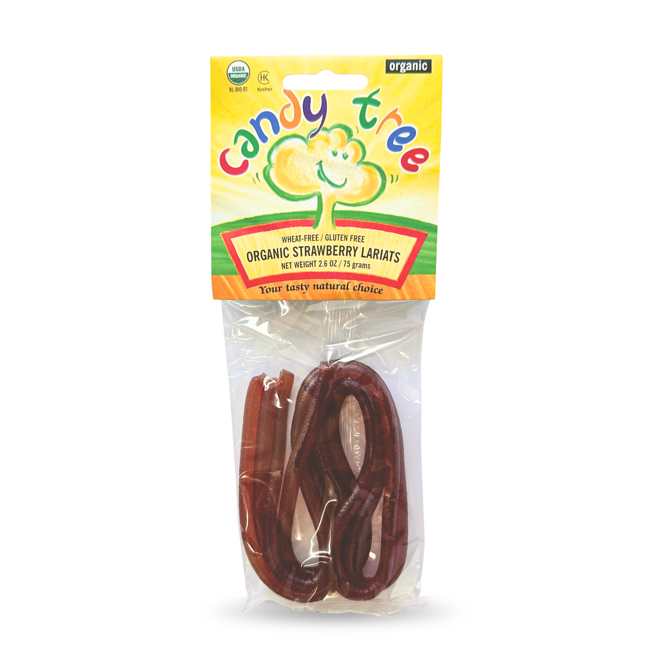 Organic Strawberry Lariats