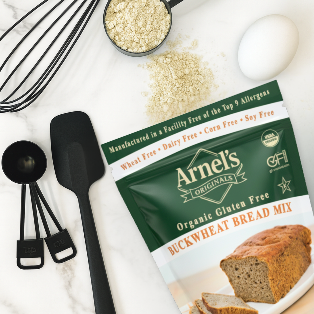 Organic Gluten Free Buckwheat Bread Mix