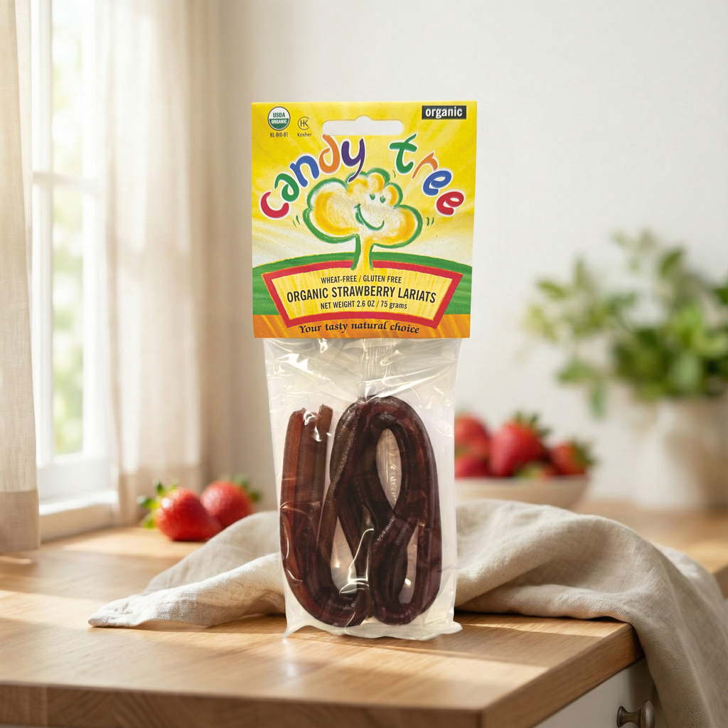 Organic Strawberry Lariats