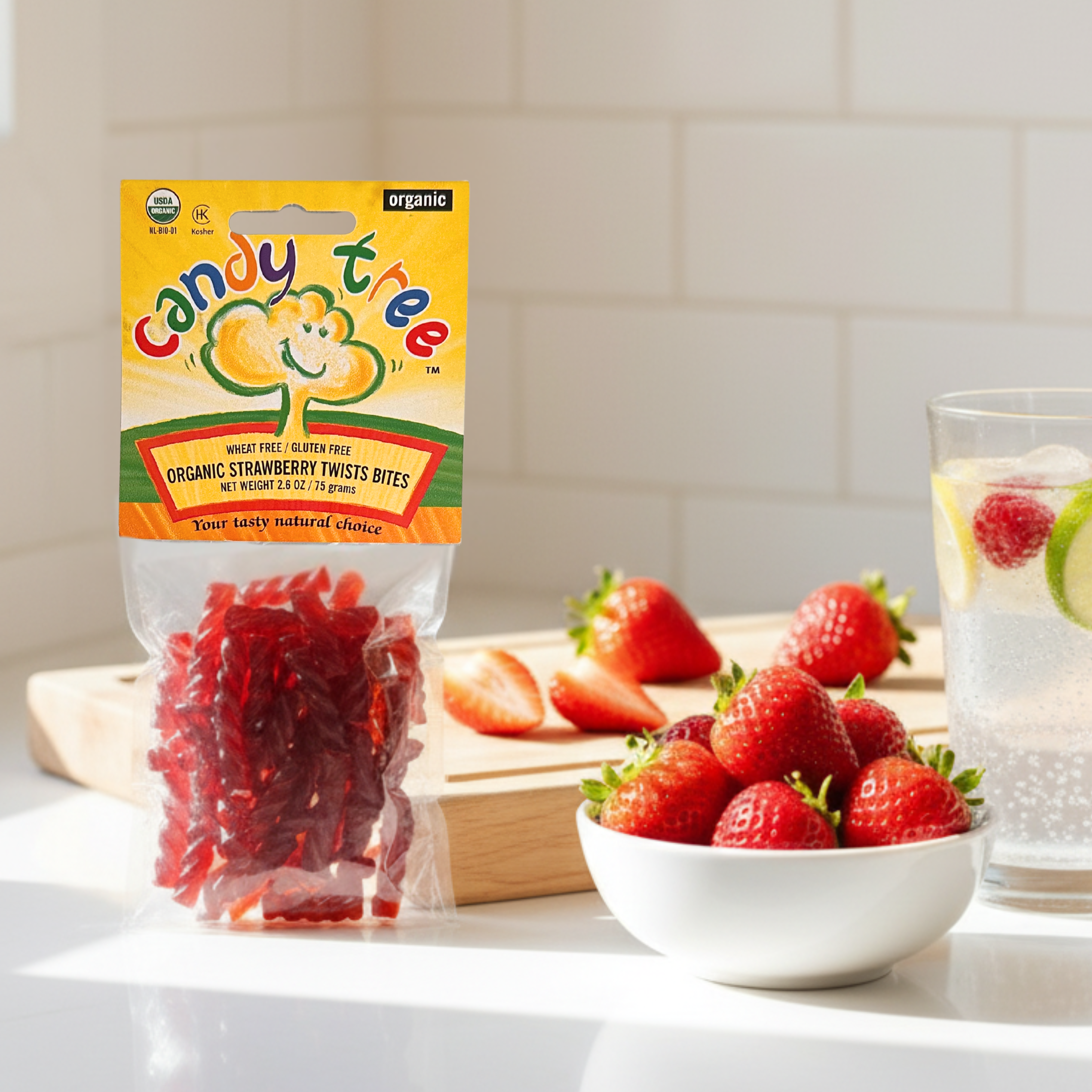 Organic Strawberry Twist Bites