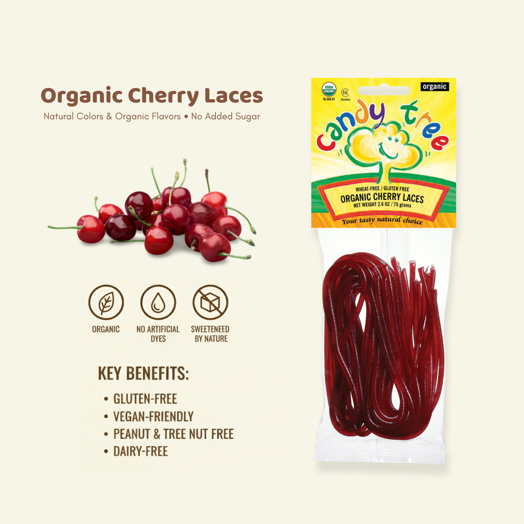 Organic Cherry Laces