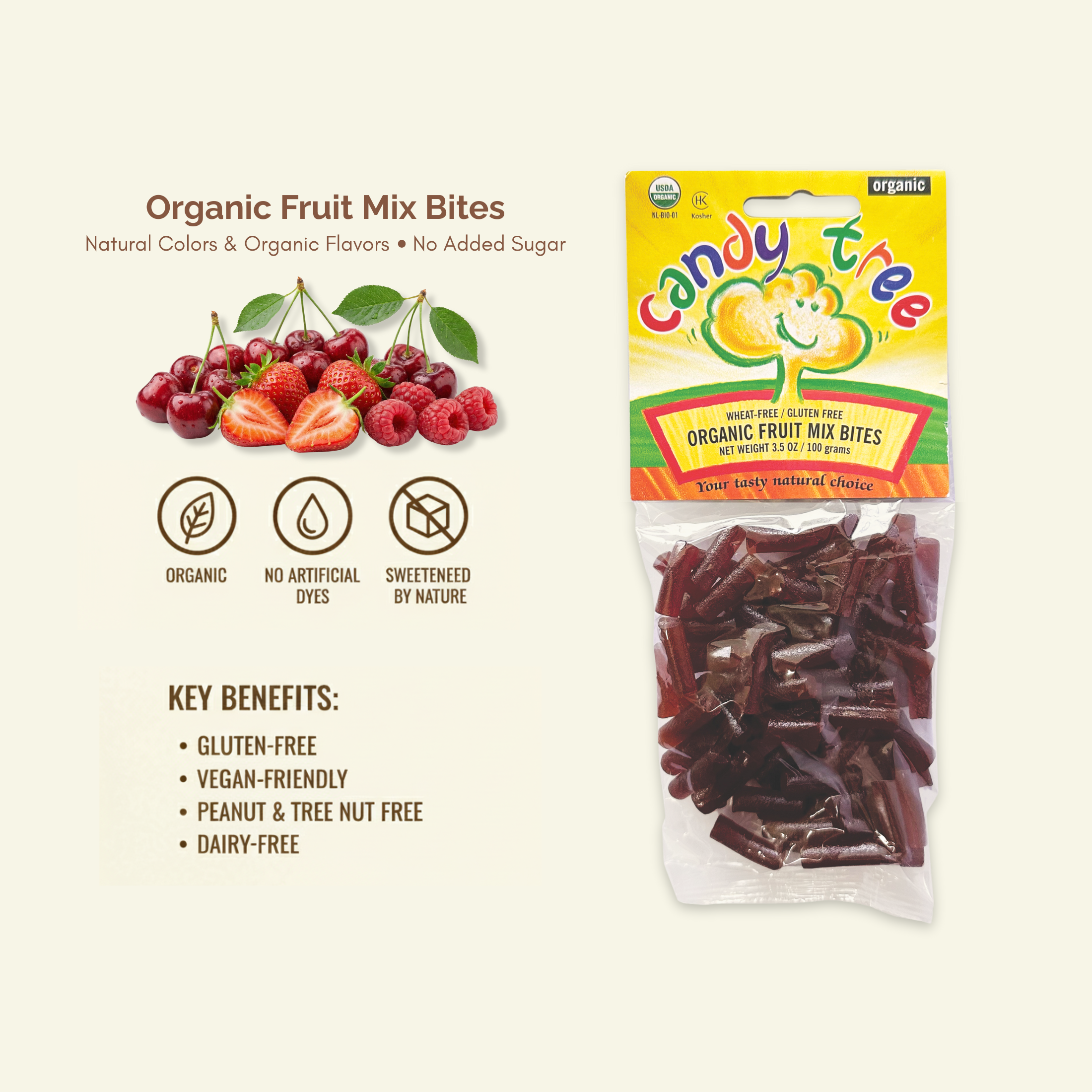 Organic Fruit Mix Bites