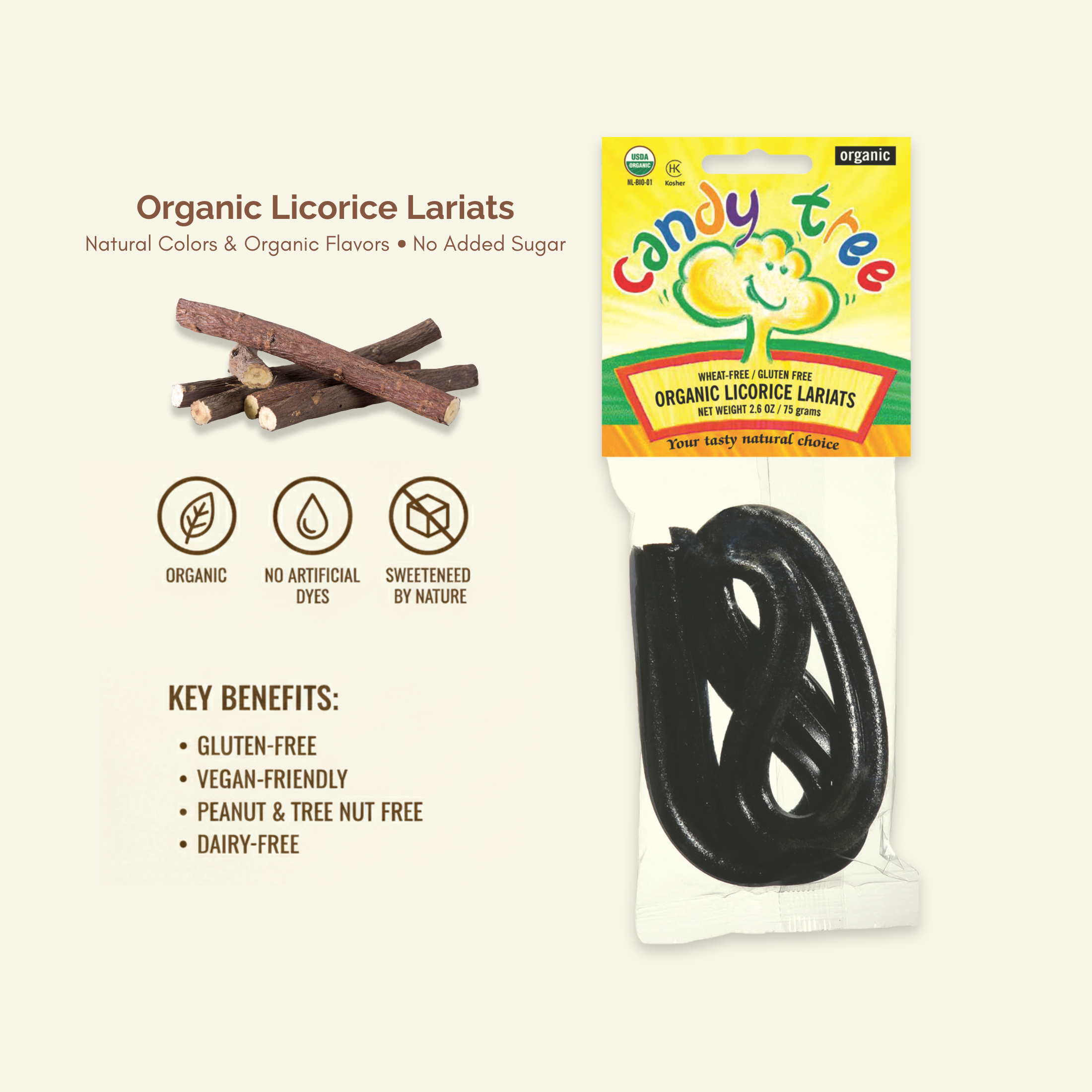 Organic Licorice Lariats