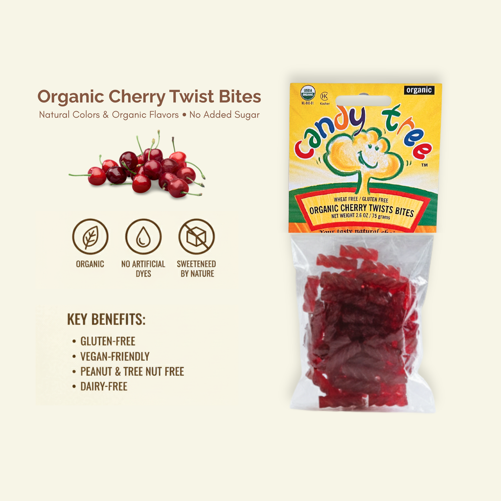 Organic Cherry Twist Bites