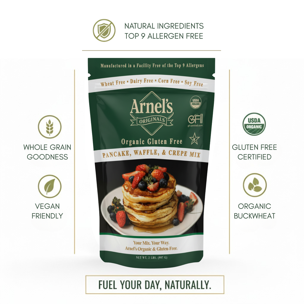 Organic Gluten Free Pancake Waffle Mix