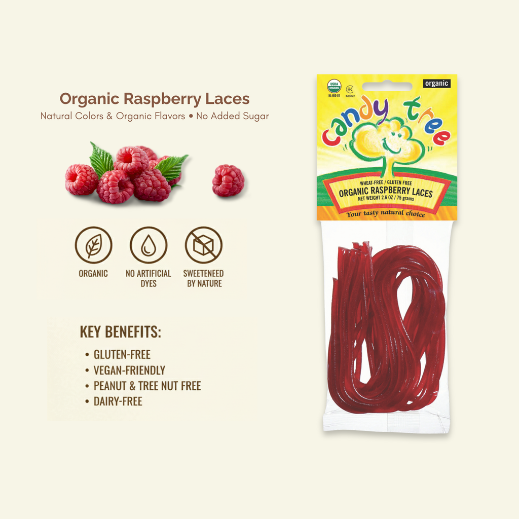 Organic Raspberry Laces