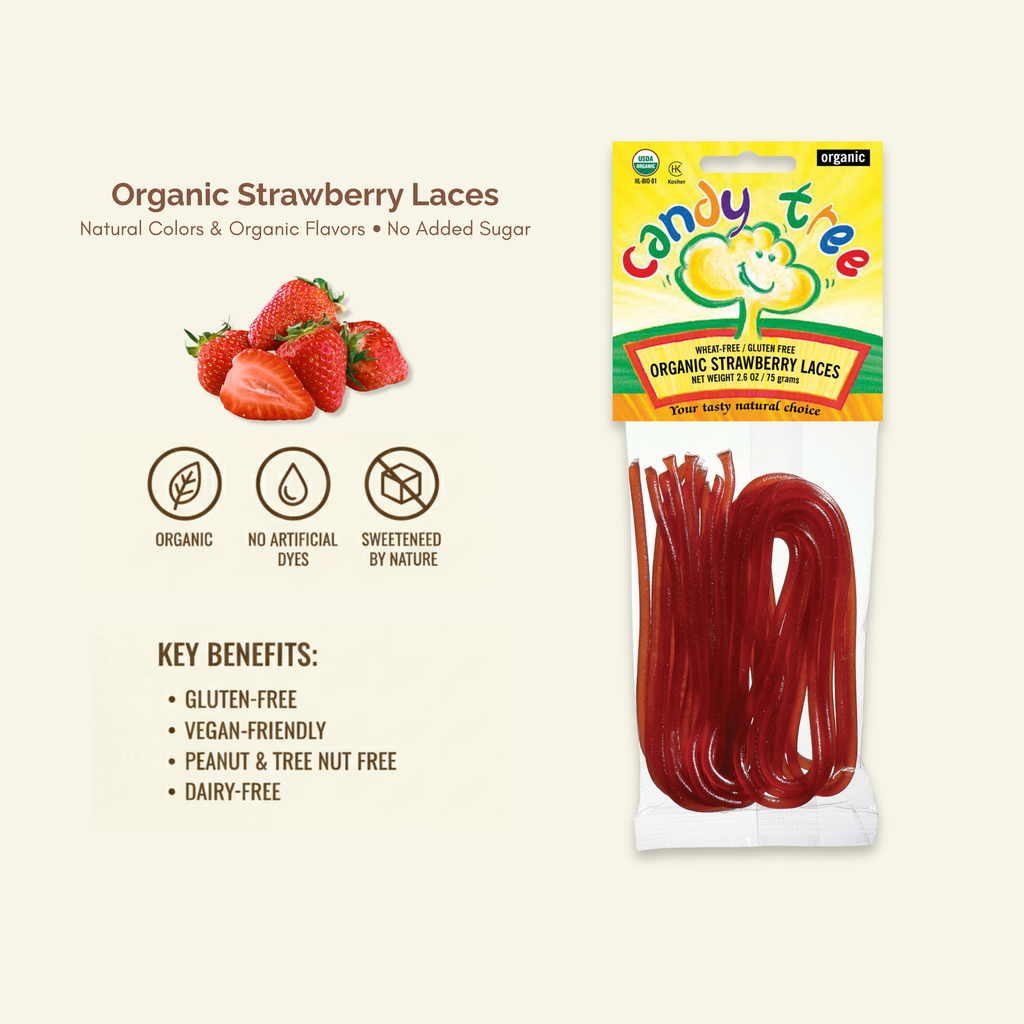 Organic Strawberry Laces