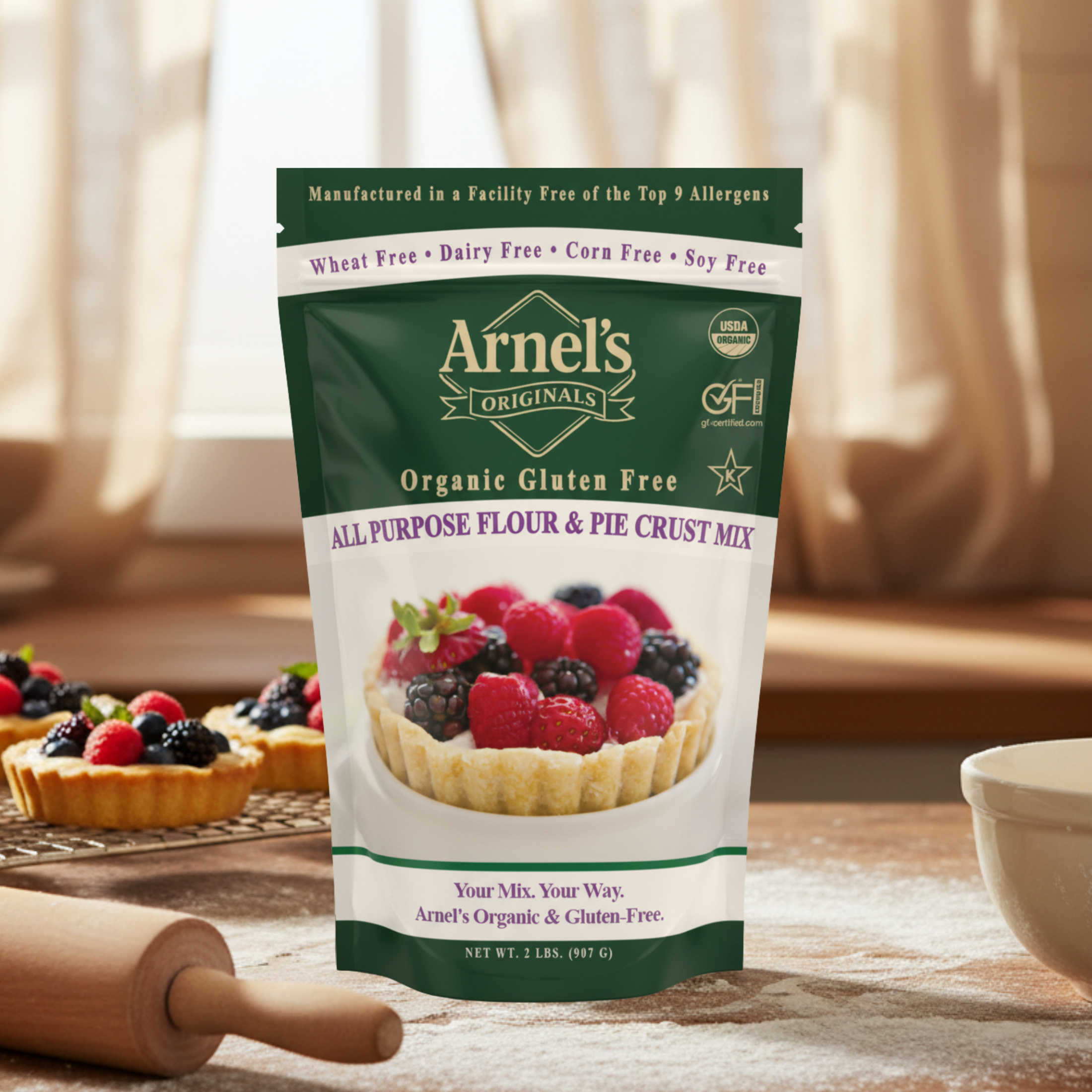 Organic Gluten Free All Purpose Flour & Pie Crust Mix