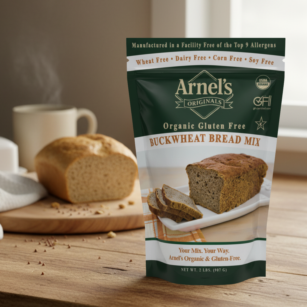 Organic Gluten Free Buckwheat Bread Mix