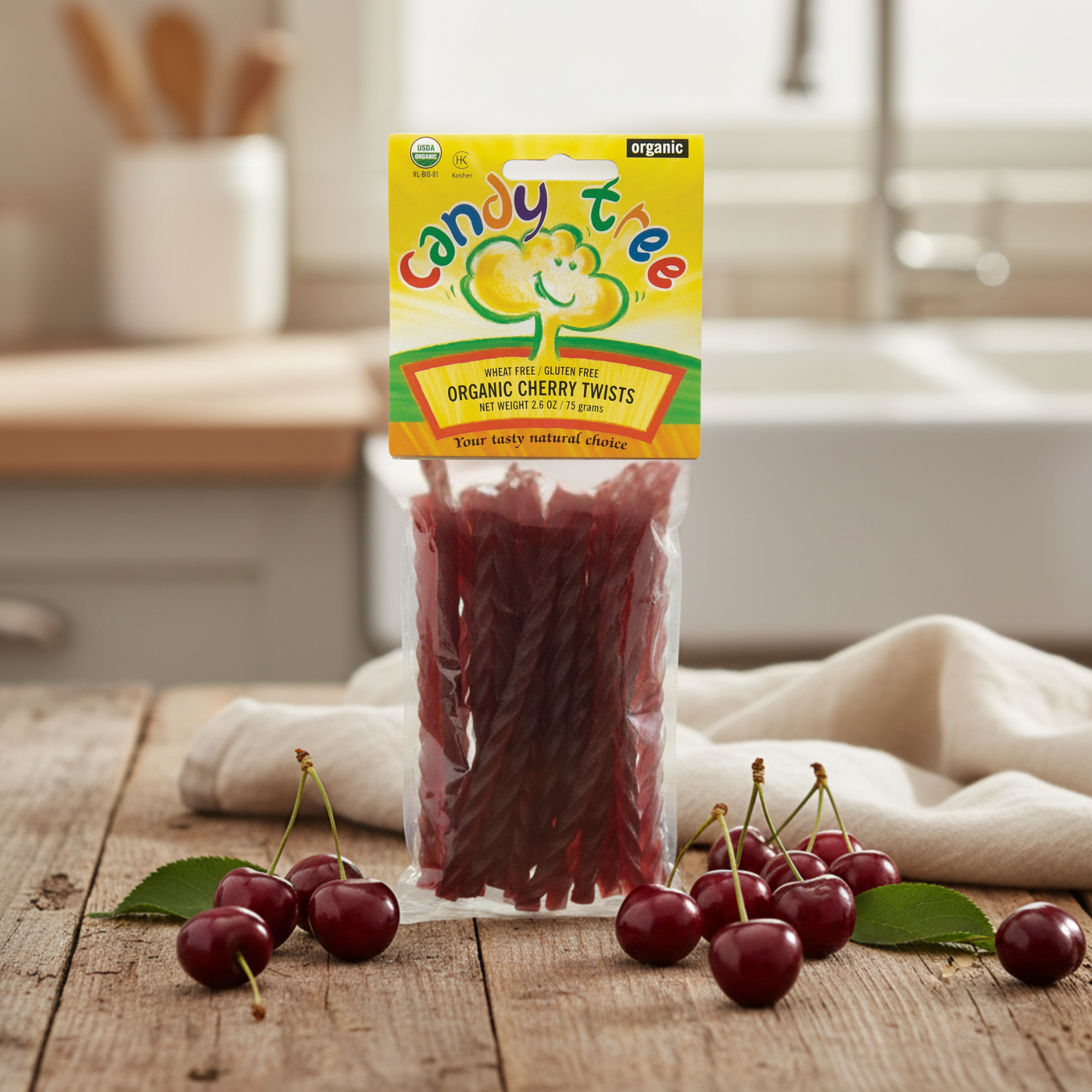 Organic Cherry Twists