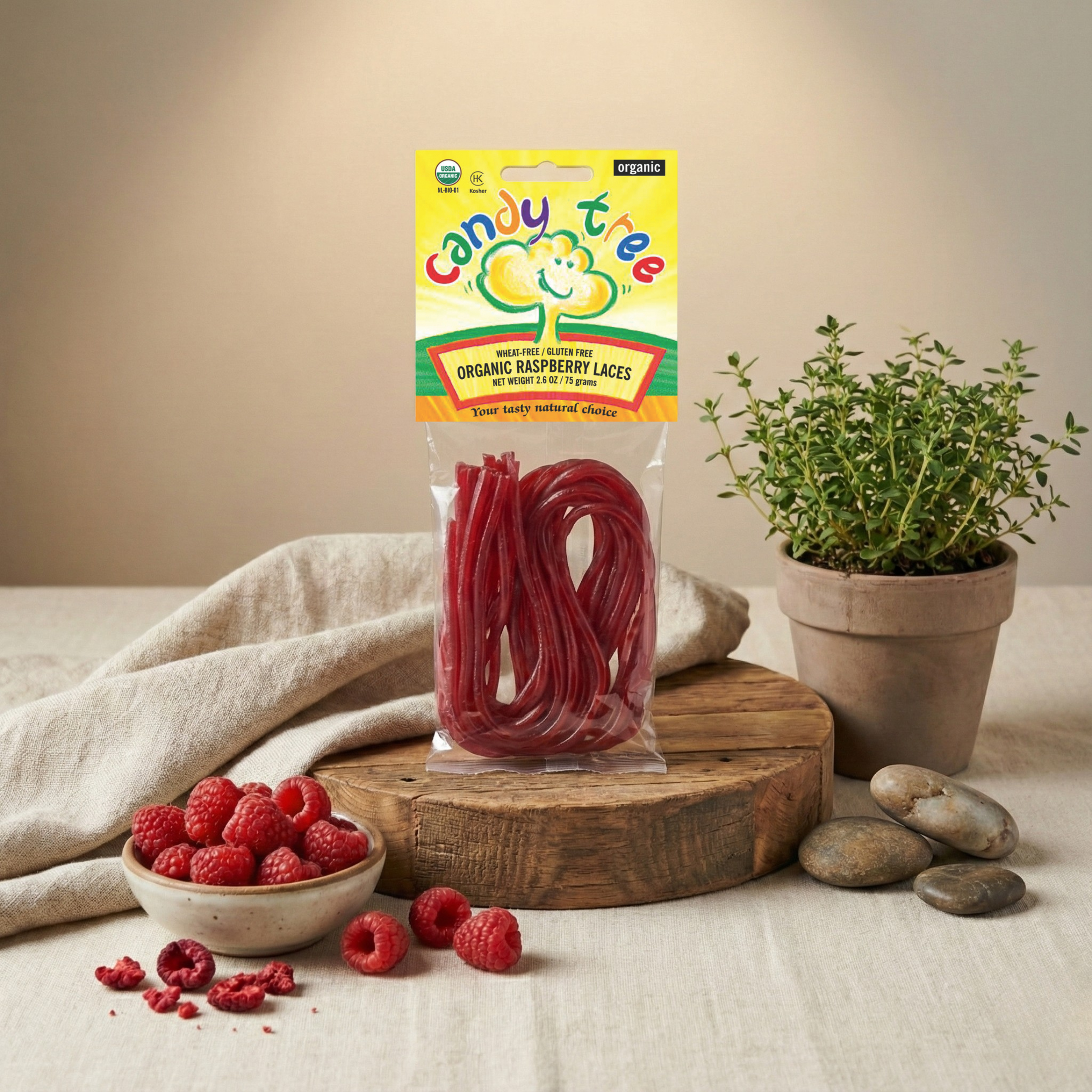 Organic Raspberry Laces