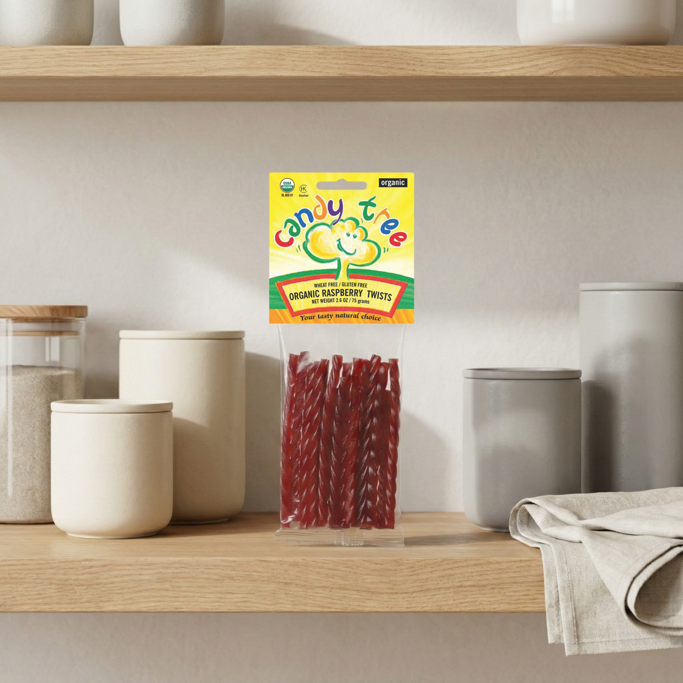 Organic Raspberry Twists