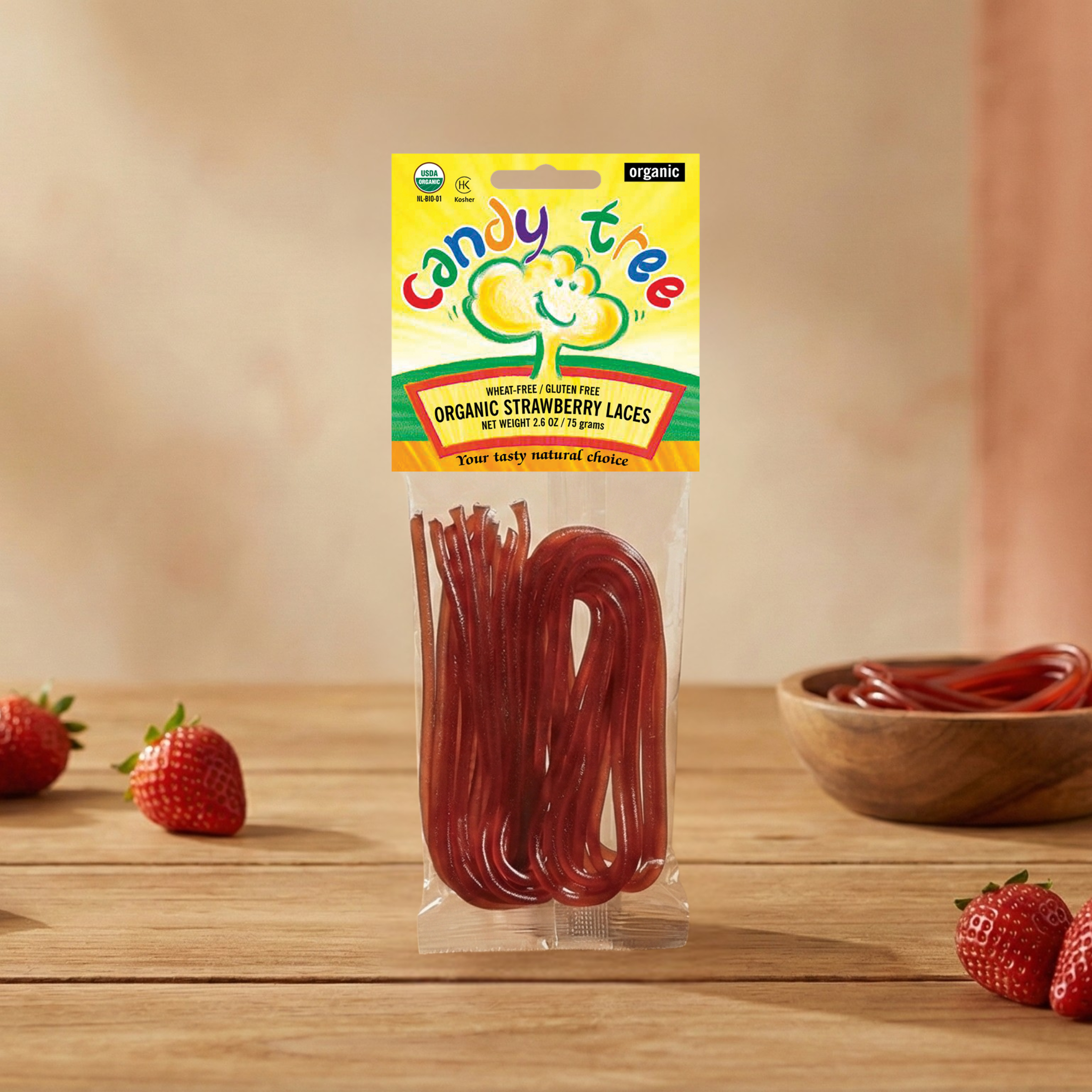 Organic Strawberry Laces