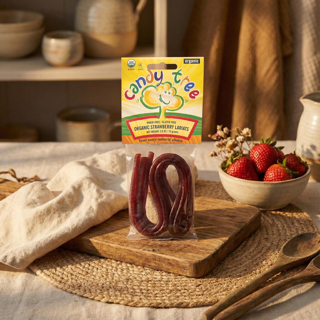 Organic Strawberry Lariats