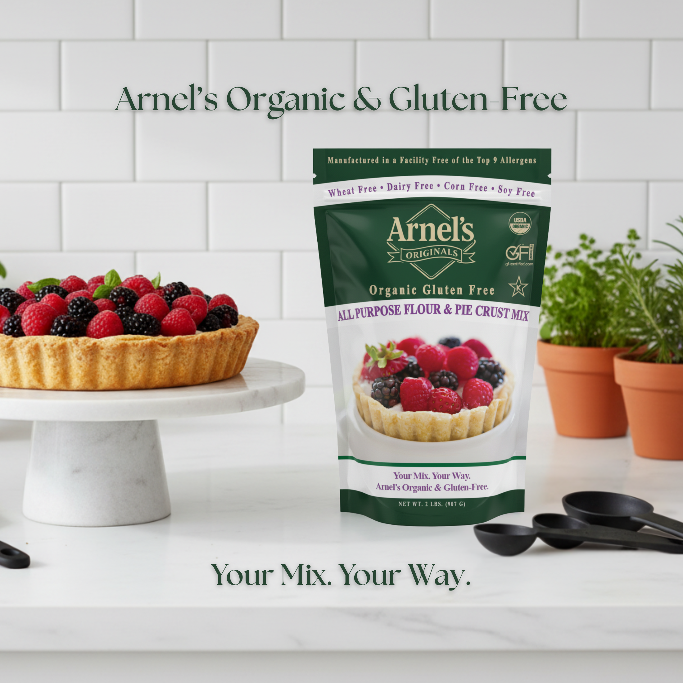 Organic Gluten Free All Purpose Flour & Pie Crust Mix