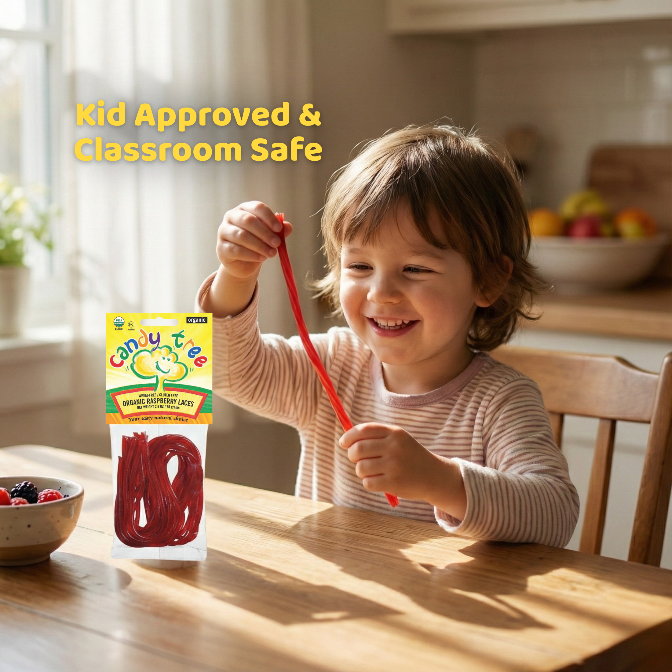 Organic Raspberry Laces