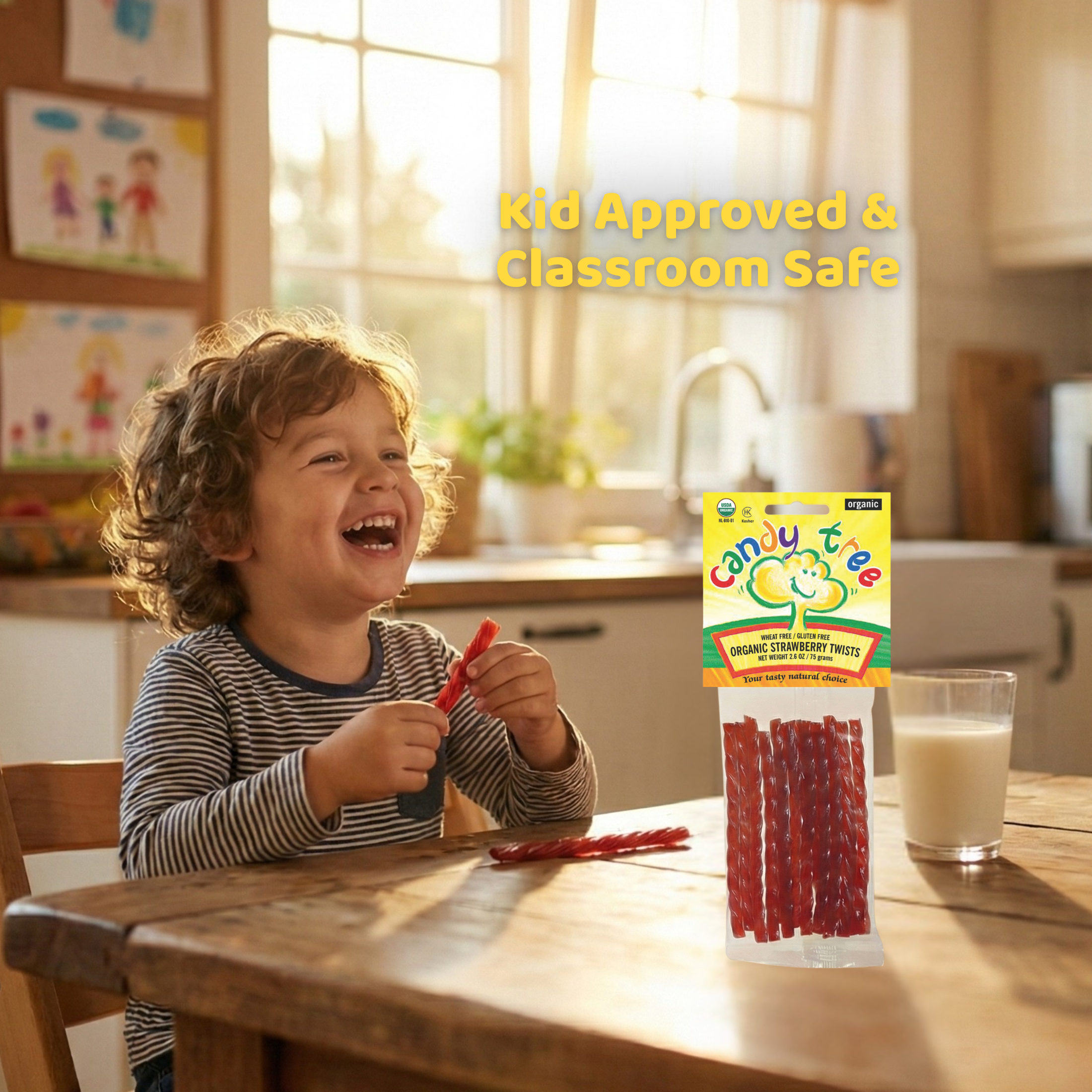 Organic Strawberry Twists