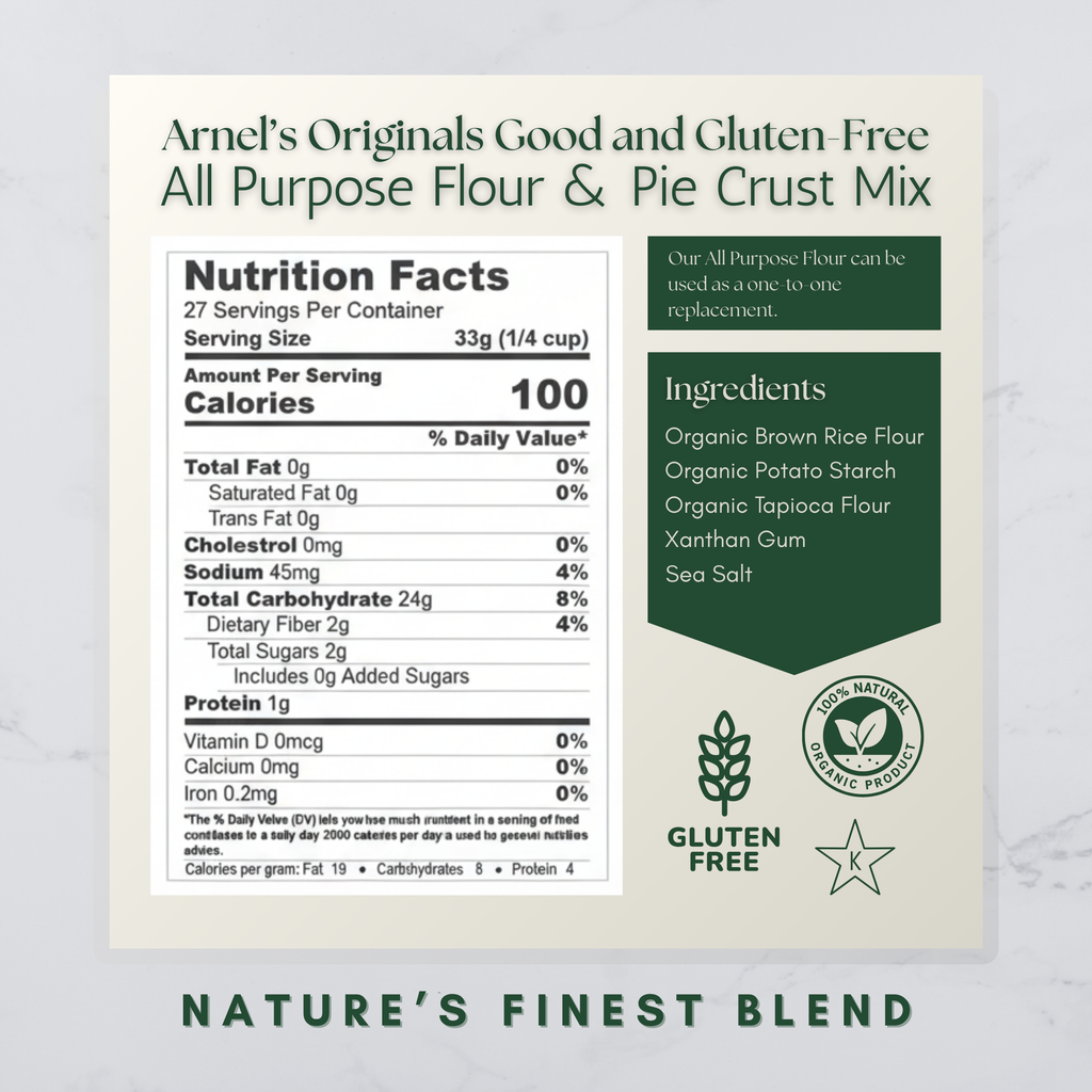 Organic Gluten Free All Purpose Flour & Pie Crust Mix