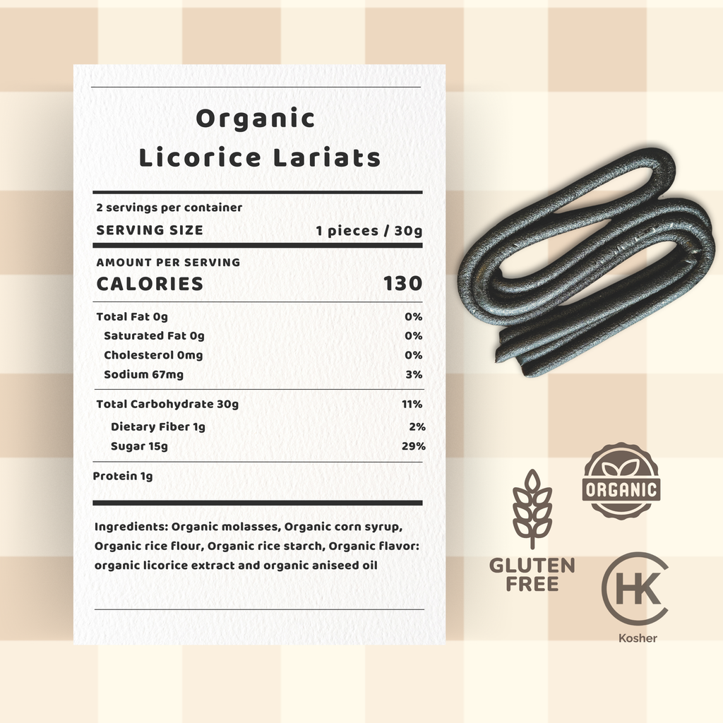 Organic Licorice Lariats