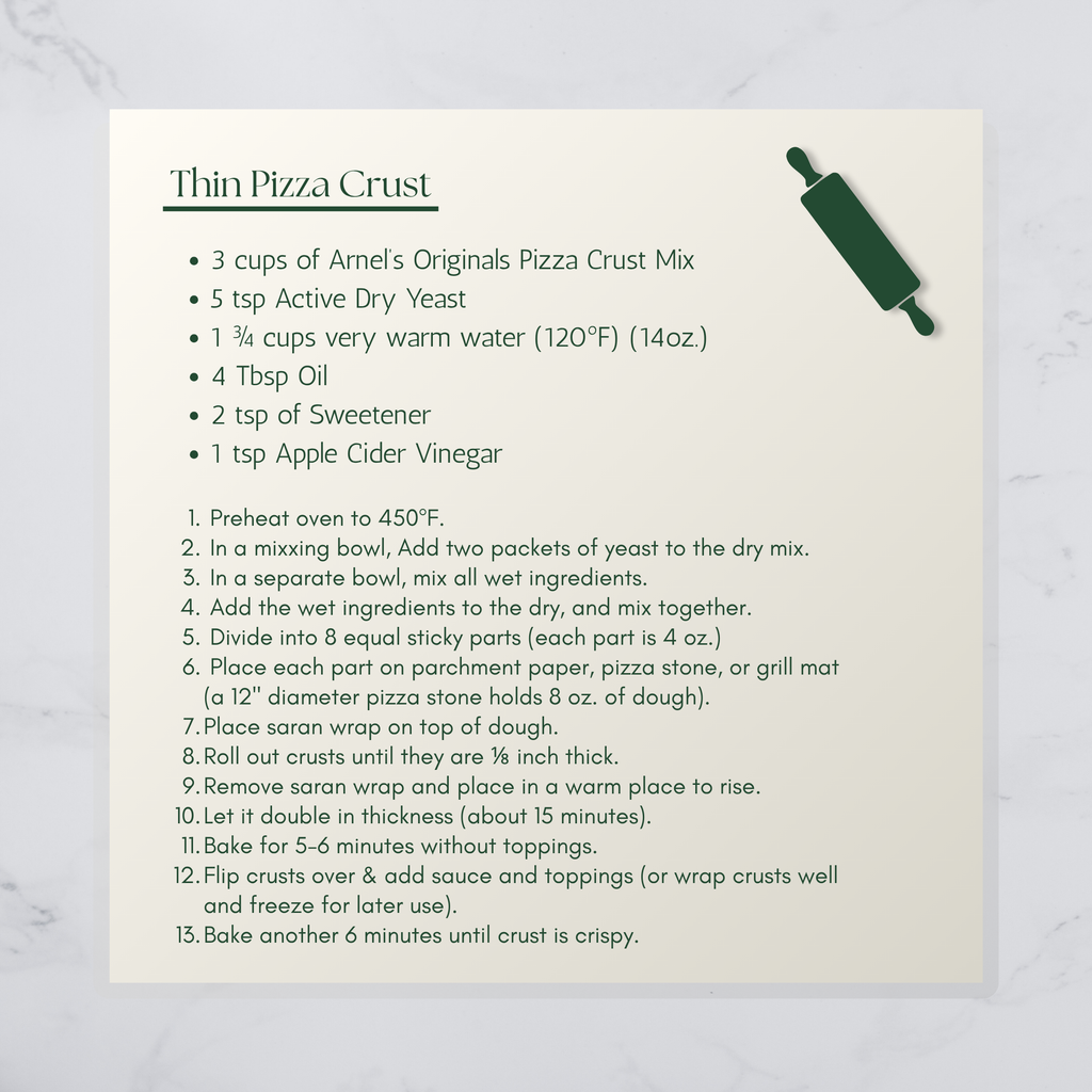 Organic Gluten Free Pizza Crust Mix