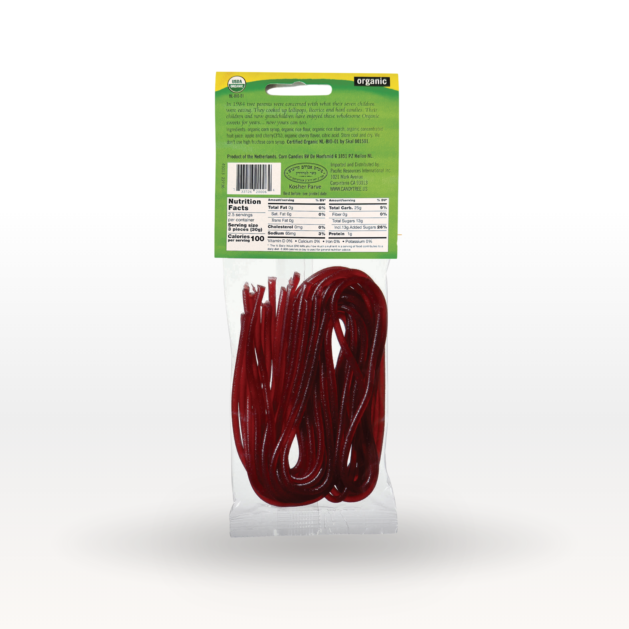 Organic Cherry Laces