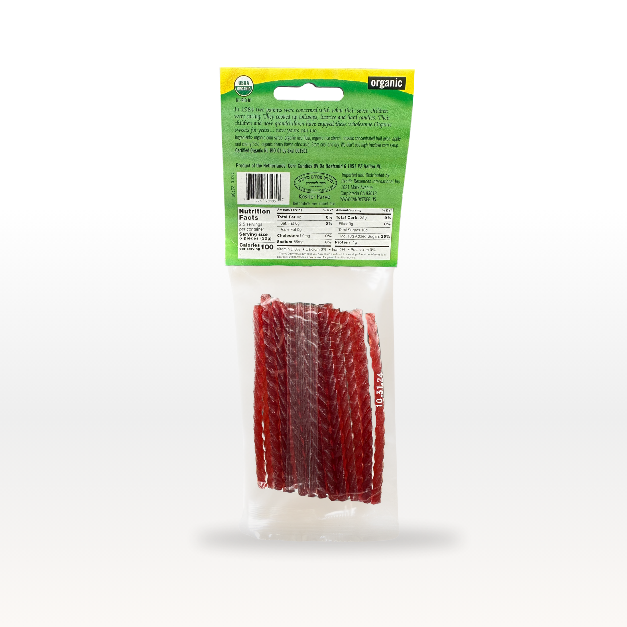 Organic Cherry Twists