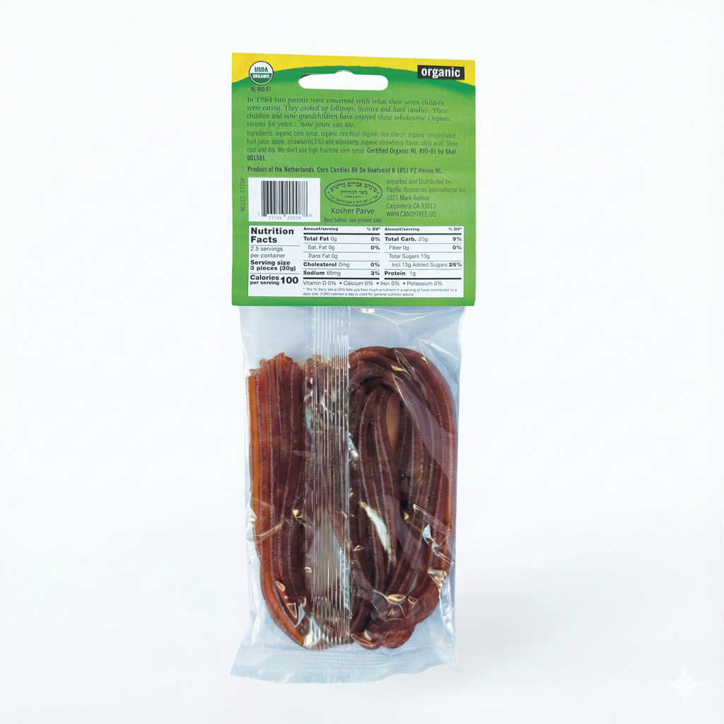 Organic Strawberry Laces