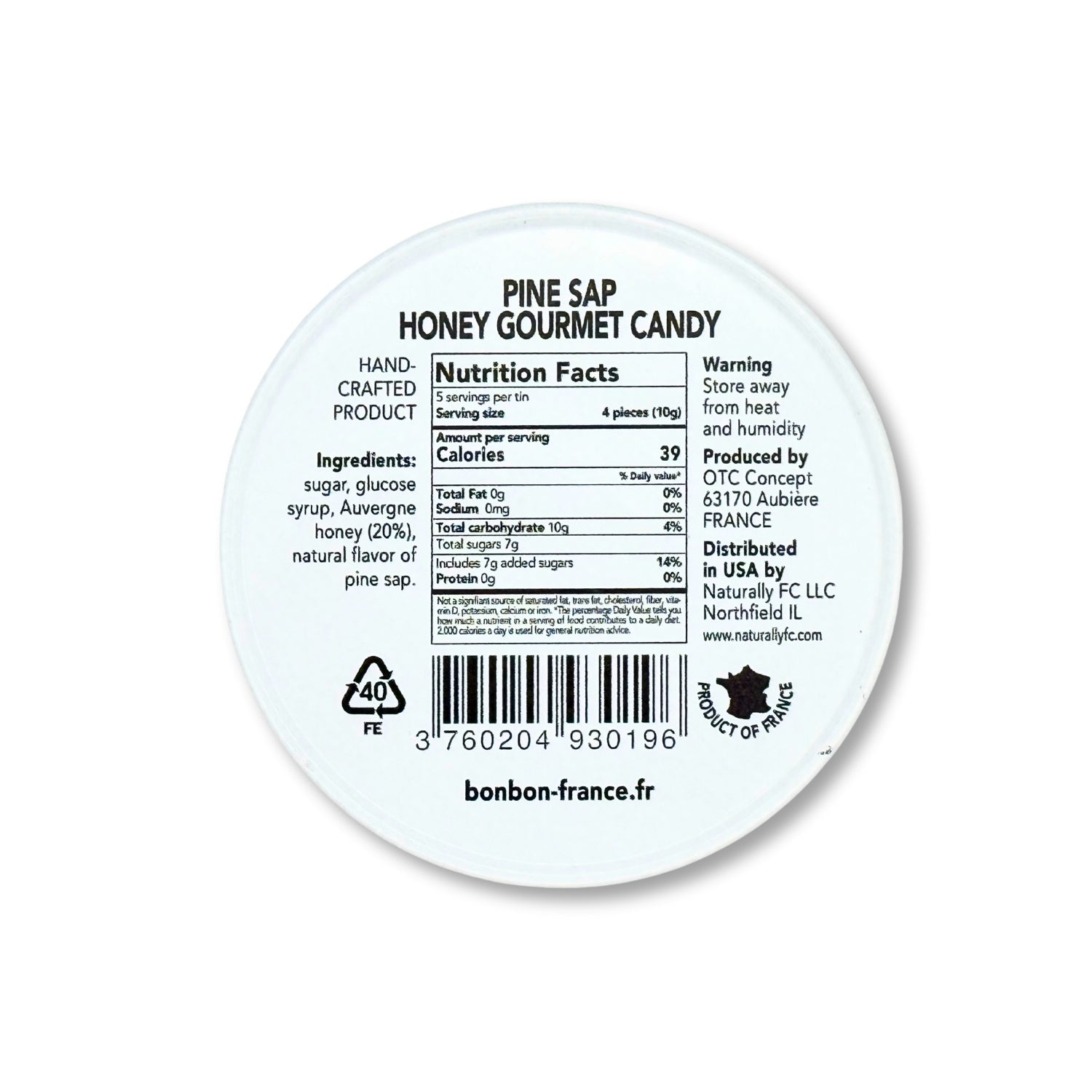 Saint Ange Honey Pine Sap