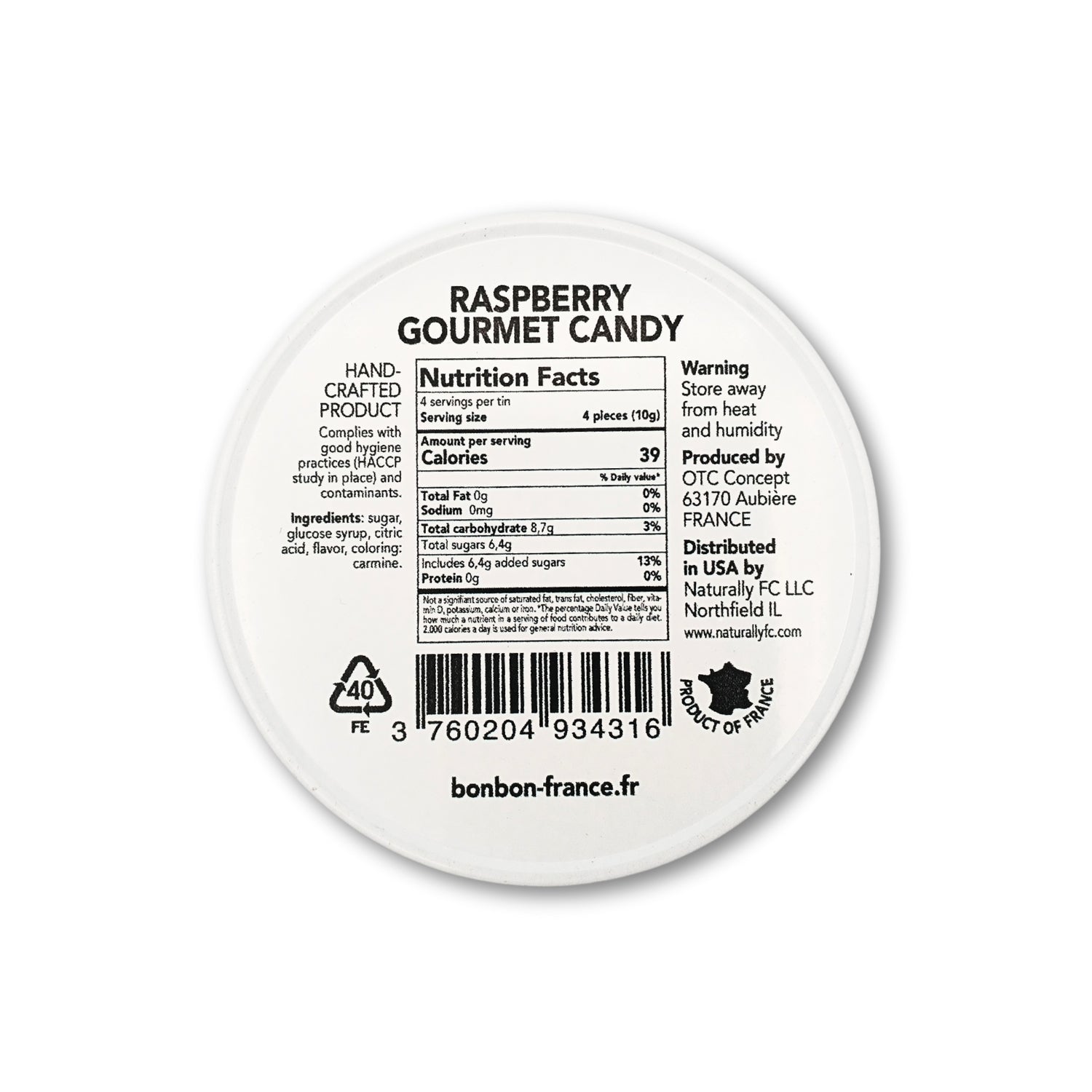 Saint Ange Raspberry