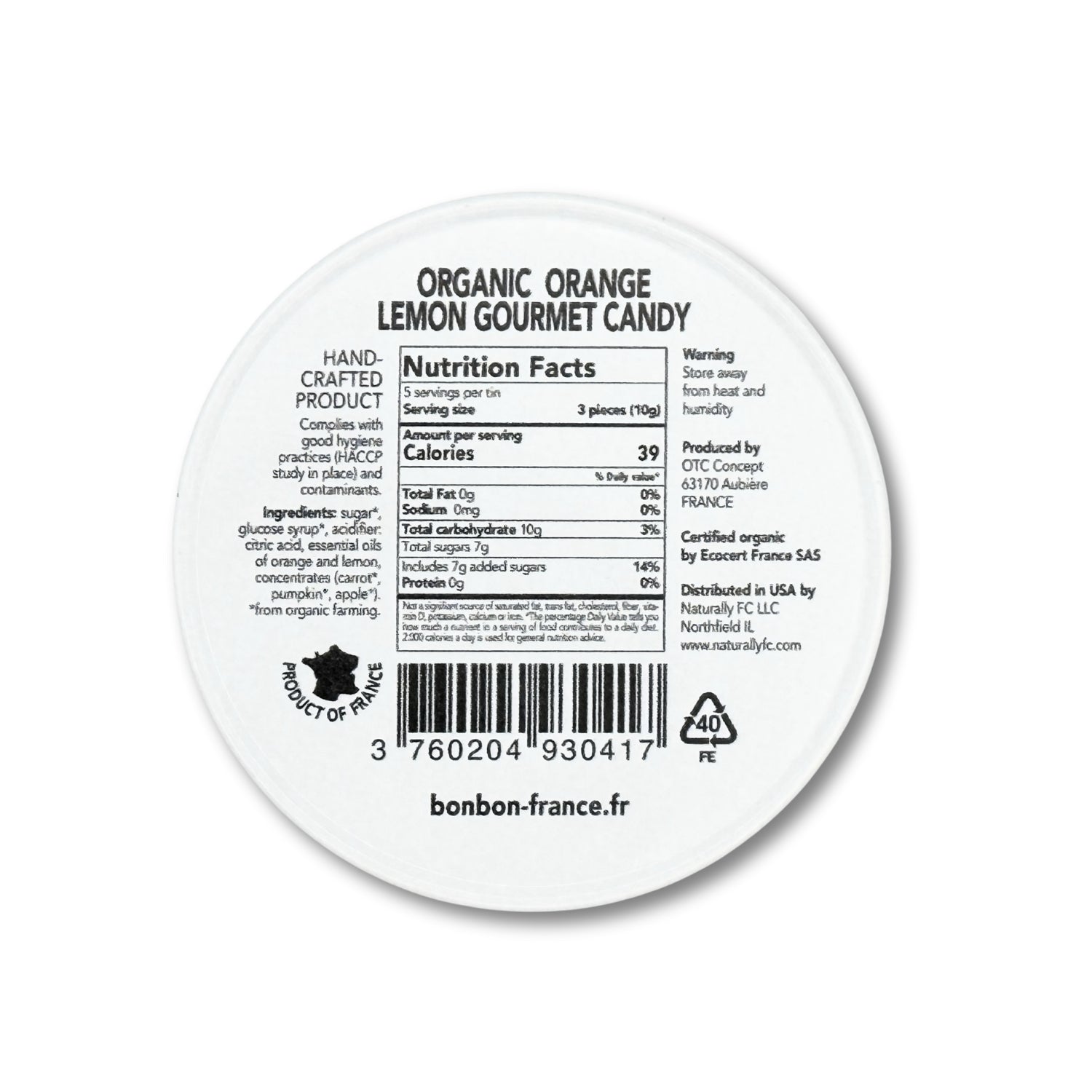 Saint Ange Orange Lemon