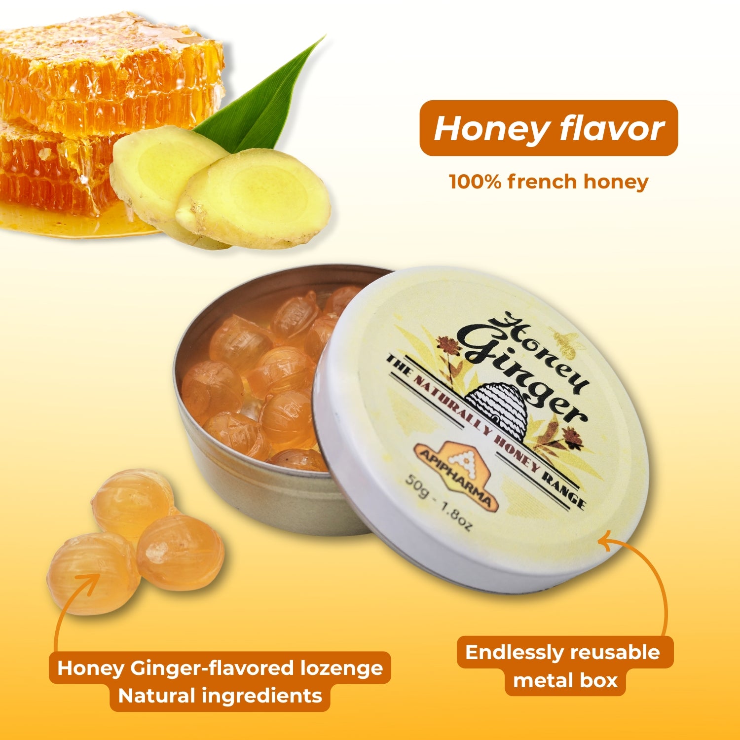 Apipharma Honey Ginger