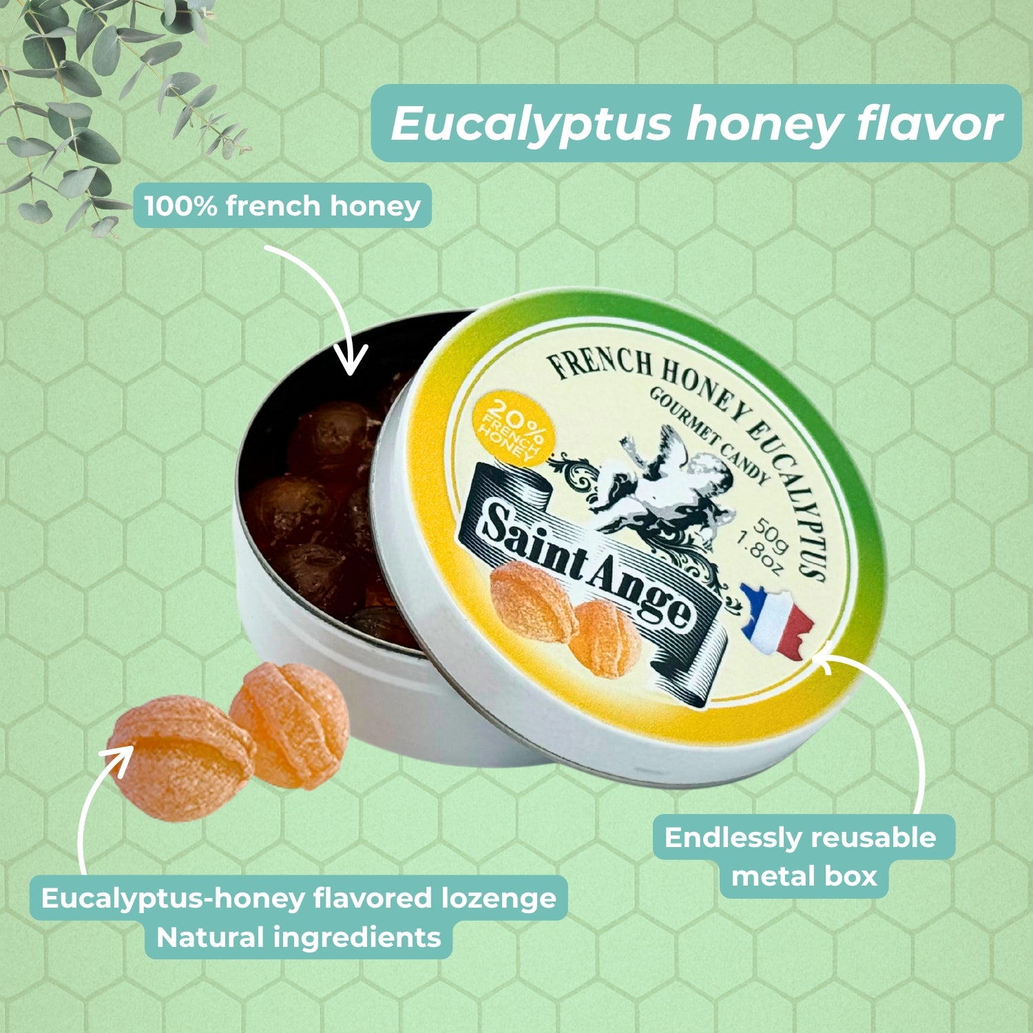 Saint Ange Honey Eucalyptus
